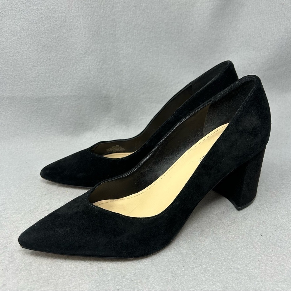 Marc Fisher Black Suede Women's Pumps
